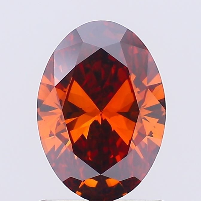 Loose Diamond - OVAL 1.0ct Fancy Vivid Red VS1: Loose Diamond - OVAL 1.0ct Fancy Vivid Red VS1 Source: This is a real non-mined Diamond that has been grown in a lab Shape: OVAL Carats: 1.0 Color: Fancy Vivid Red Certification: NONE Video: