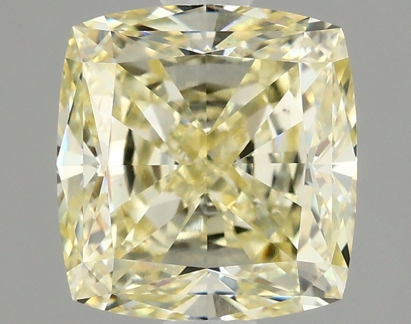 Loose Diamond - CUSHION MODIFIED 2.08ct Fancy Yellow VS1: Loose Diamond - CUSHION MODIFIED 2.08ct Fancy Yellow VS1 Source: This is a real non-mined Diamond that has been grown in a lab Shape: CUSHION MODIFIED Carats: 2.08 Color: Fancy Yellow Certification: