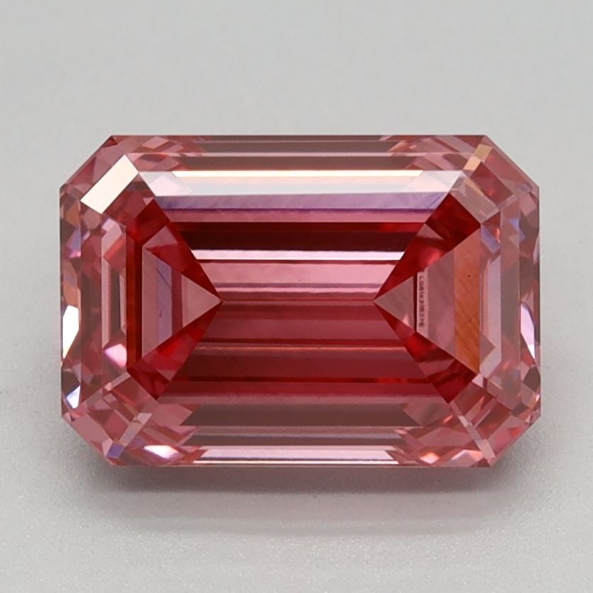 Loose Diamond - EMERALD 1.86ct Fancy Vivid Pink VVS2 (1 of 1)