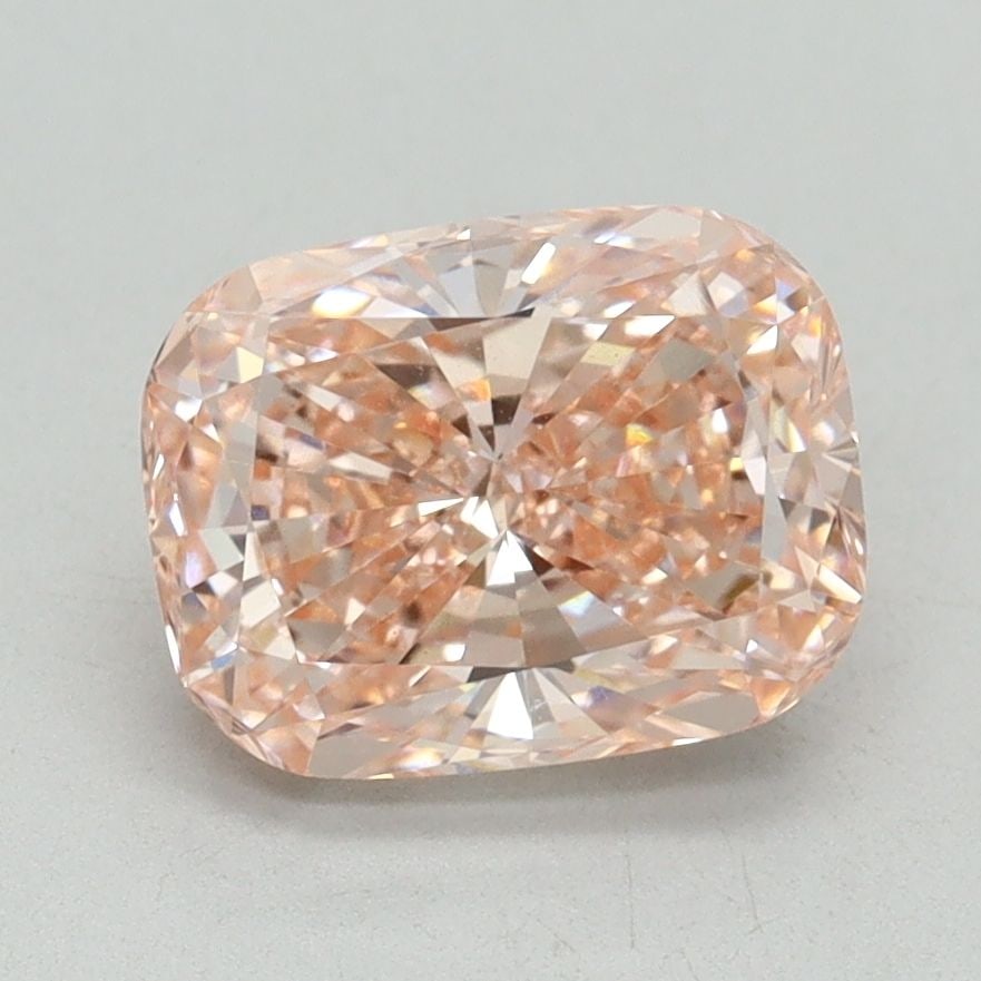 Loose Diamond - CUSHION BRILLIANT 2.0ct Fancy Vivid Pink VVS2: Loose Diamond - CUSHION BRILLIANT 2.0ct Fancy Vivid Pink VVS2 Source: This is a real non-mined Diamond that has been grown in a lab Shape: CUSHION BRILLIANT Carats: 2.0 Color: Fancy Vivid Pink