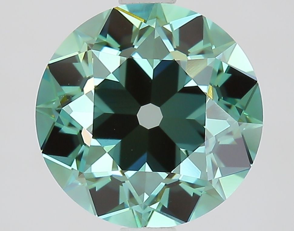Loose Diamond - EUROPEAN CUT 2.65ct Fancy Vivid Green VVS2: Loose Diamond - EUROPEAN CUT 2.65ct Fancy Vivid Green VVS2 Source: This is a real non-mined Diamond that has been grown in a lab Shape: EUROPEAN CUT Carats: 2.65 Color: Fancy Vivid Green
