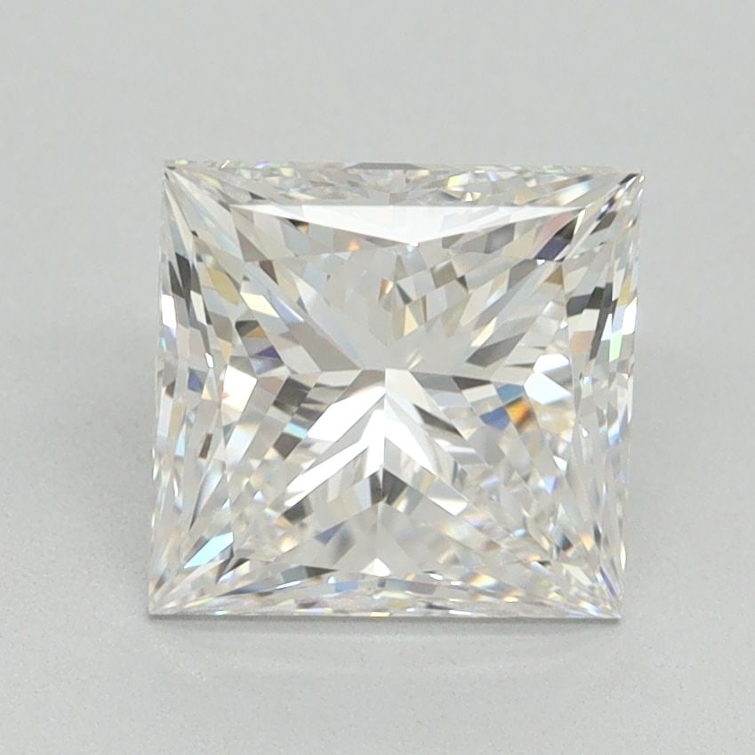 Loose Diamond - PRINCESS 2.18ct E VS1: Loose Diamond - PRINCESS 2.18ct E VS1 Source: This is a real non-mined Diamond that has been grown in a lab Shape: PRINCESS Carats: 2.18 Color: E Clarity: VS1 Certification: NONE Video: Video Link