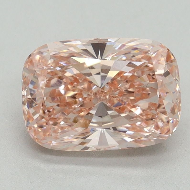 Loose Diamond - CUSHION BRILLIANT 2.1ct Fancy Intense Pink VS1: Loose Diamond - CUSHION BRILLIANT 2.1ct Fancy Intense Pink VS1 Source: This is a real non-mined Diamond that has been grown in a lab Shape: CUSHION BRILLIANT Carats: 2.1 Color: Fancy Intense Pink