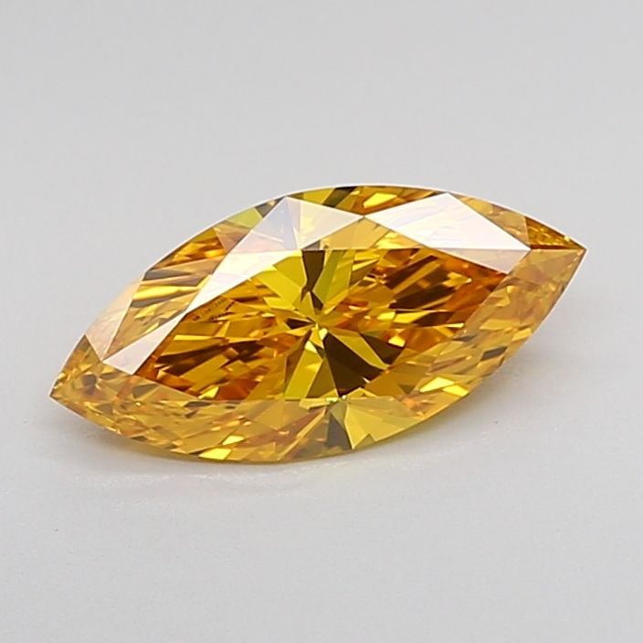 Loose Diamond - MARQUISE 1.0ct Fancy Vivid Yellow VS1: Loose Diamond - MARQUISE 1.0ct Fancy Vivid Yellow VS1 Source: This is a real non-mined Diamond that has been grown in a lab Shape: MARQUISE Carats: 1.0 Color: Fancy Vivid Yellow Certification: IGI Vid
