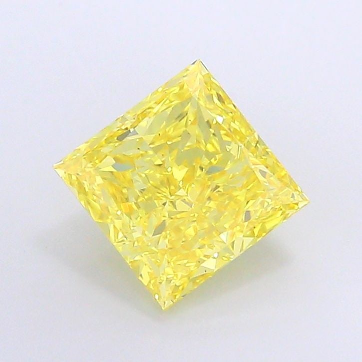 Loose Diamond - PRINCESS 3.58ct Fancy Vivid Yellow VS2: Loose Diamond - PRINCESS 3.58ct Fancy Vivid Yellow VS2 Source: This is a real non-mined Diamond that has been grown in a lab Shape: PRINCESS Carats: 3.58 Color: Fancy Vivid Yellow Certification: IGI V