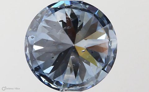 Ideal Loose Diamond - ROUND 2.09ct Fancy Vivid Blue SI1: Ideal Loose Diamond - ROUND 2.09ct Fancy Vivid Blue SI1 Source: This is a real non-mined Diamond that has been grown in a lab Shape: ROUND Carats: 2.09 Color: Fancy Vivid Blue Certification: IGI