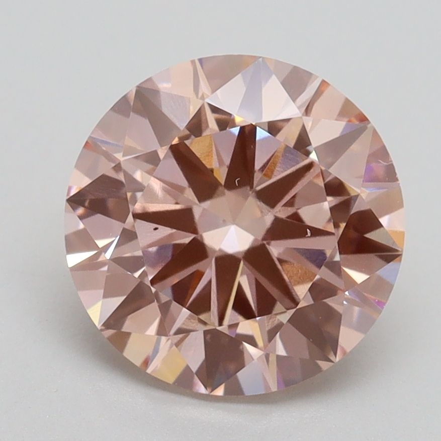 Loose Diamond - ROUND 2.7ct Fancy Intense Pink VS2: Loose Diamond - ROUND 2.7ct Fancy Intense Pink VS2 Source: This is a real non-mined Diamond that has been grown in a lab Shape: ROUND Carats: 2.7 Color: Fancy Intense Pink Certification: IGI Video: