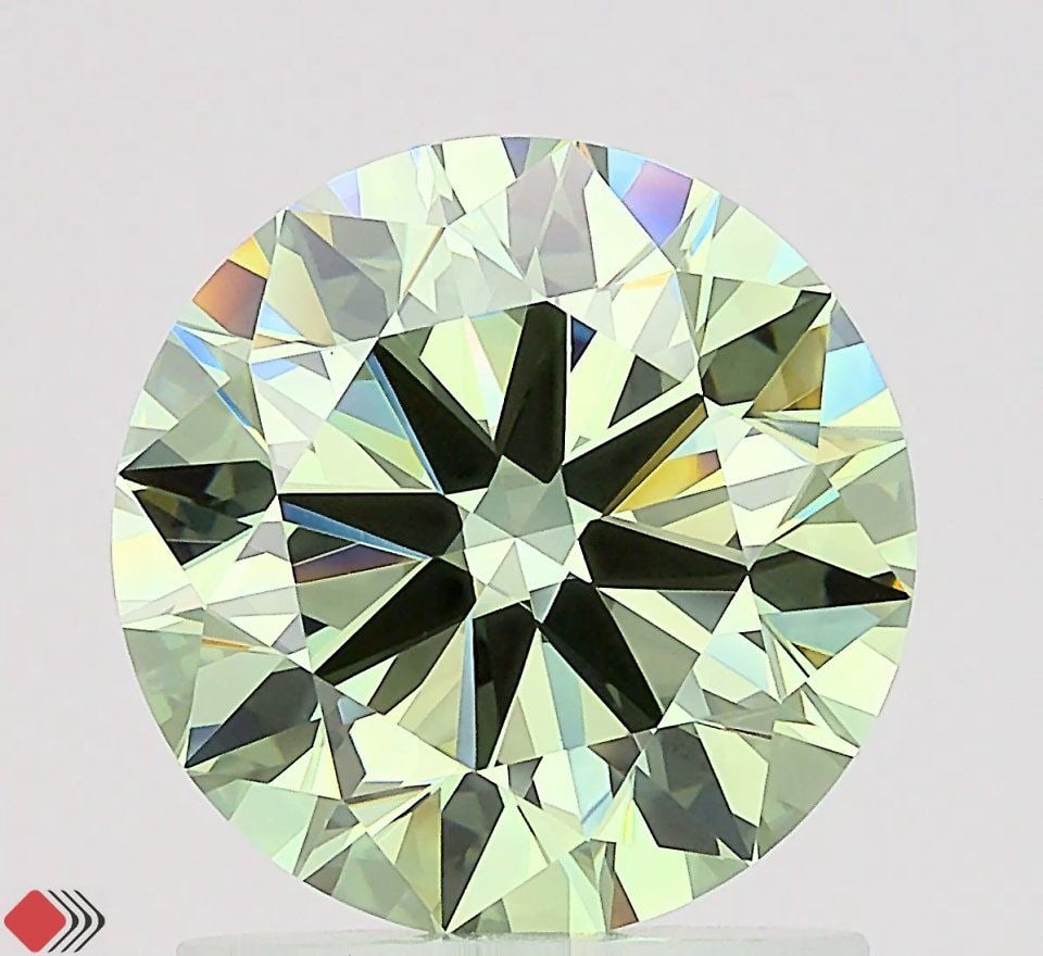Ideal Loose Diamond - ROUND 1.5ct Fancy Vivid Green VVS2: Ideal Loose Diamond - ROUND 1.5ct Fancy Vivid Green VVS2 Source: This is a real non-mined Diamond that has been grown in a lab Shape: ROUND Carats: 1.5 Color: Fancy Vivid Green Certification: IGI Vide