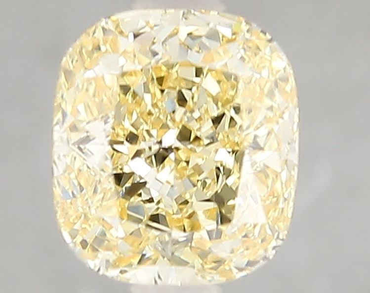 Loose Diamond - CUSHION MODIFIED 2.05ct Fancy Intense Yellow VVS2: Loose Diamond - CUSHION MODIFIED 2.05ct Fancy Intense Yellow VVS2 Source: This is a real non-mined Diamond that has been grown in a lab Shape: CUSHION MODIFIED Carats: 2.05 Color: Fancy Intense