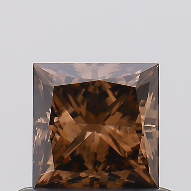 Loose Diamond - PRINCESS 0.53ct Fancy Deep Brown VS1: Loose Diamond - PRINCESS 0.53ct Fancy Deep Brown VS1 Source: This is a real non-mined Diamond that has been grown in a lab Shape: PRINCESS Carats: 0.53 Color: Fancy Deep Brown Certification: NONE