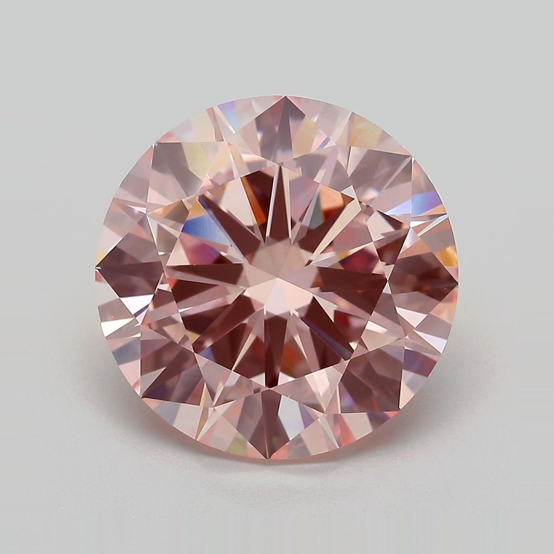 Loose Diamond - ROUND 8.02ct Fancy Intense Pink VVS2: Loose Diamond - ROUND 8.02ct Fancy Intense Pink VVS2 Source: This is a real non-mined Diamond that has been grown in a lab Shape: ROUND Carats: 8.02 Color: Fancy Intense Pink Certification: IGI Video: