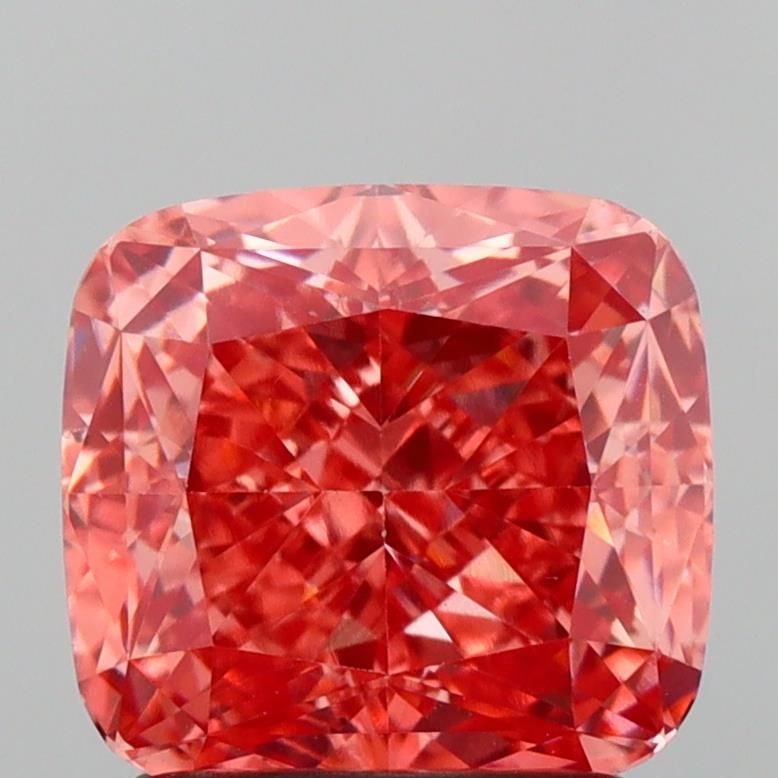 Loose Diamond - CUSHION MODIFIED 1.94ct Fancy Vivid Pink VS1: Loose Diamond - CUSHION MODIFIED 1.94ct Fancy Vivid Pink VS1 Source: This is a real non-mined Diamond that has been grown in a lab Shape: CUSHION MODIFIED Carats: 1.94 Color: Fancy Vivid Pink Certific