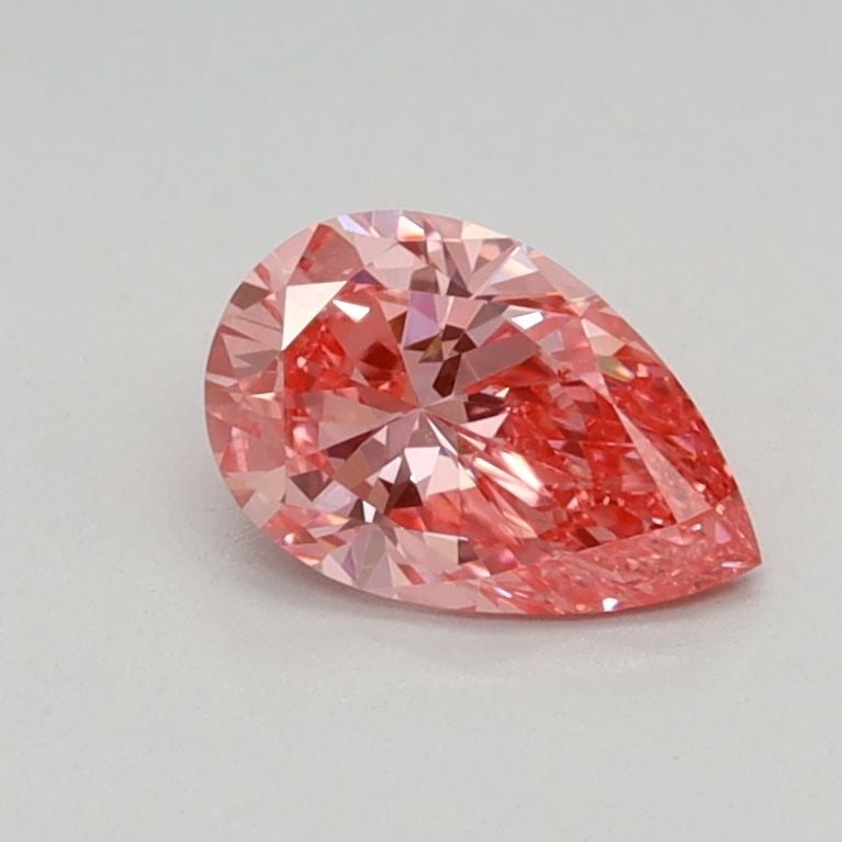 Loose Diamond - PEAR 0.43ct Fancy Vivid Pink VVS2: Loose Diamond - PEAR 0.43ct Fancy Vivid Pink VVS2 Source: This is a real non-mined Diamond that has been grown in a lab Shape: PEAR Carats: 0.43 Color: Fancy Vivid Pink Certification: IGI Video: