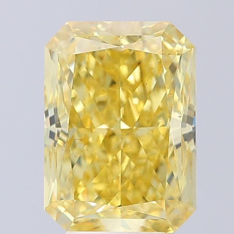 Loose Diamond - RADIANT 6.31ct Fancy Vivid Yellow VS2: Loose Diamond - RADIANT 6.31ct Fancy Vivid Yellow VS2 Source: This is a real non-mined Diamond that has been grown in a lab Shape: RADIANT Carats: 6.31 Color: Fancy Vivid Yellow Certification: IGI Vid