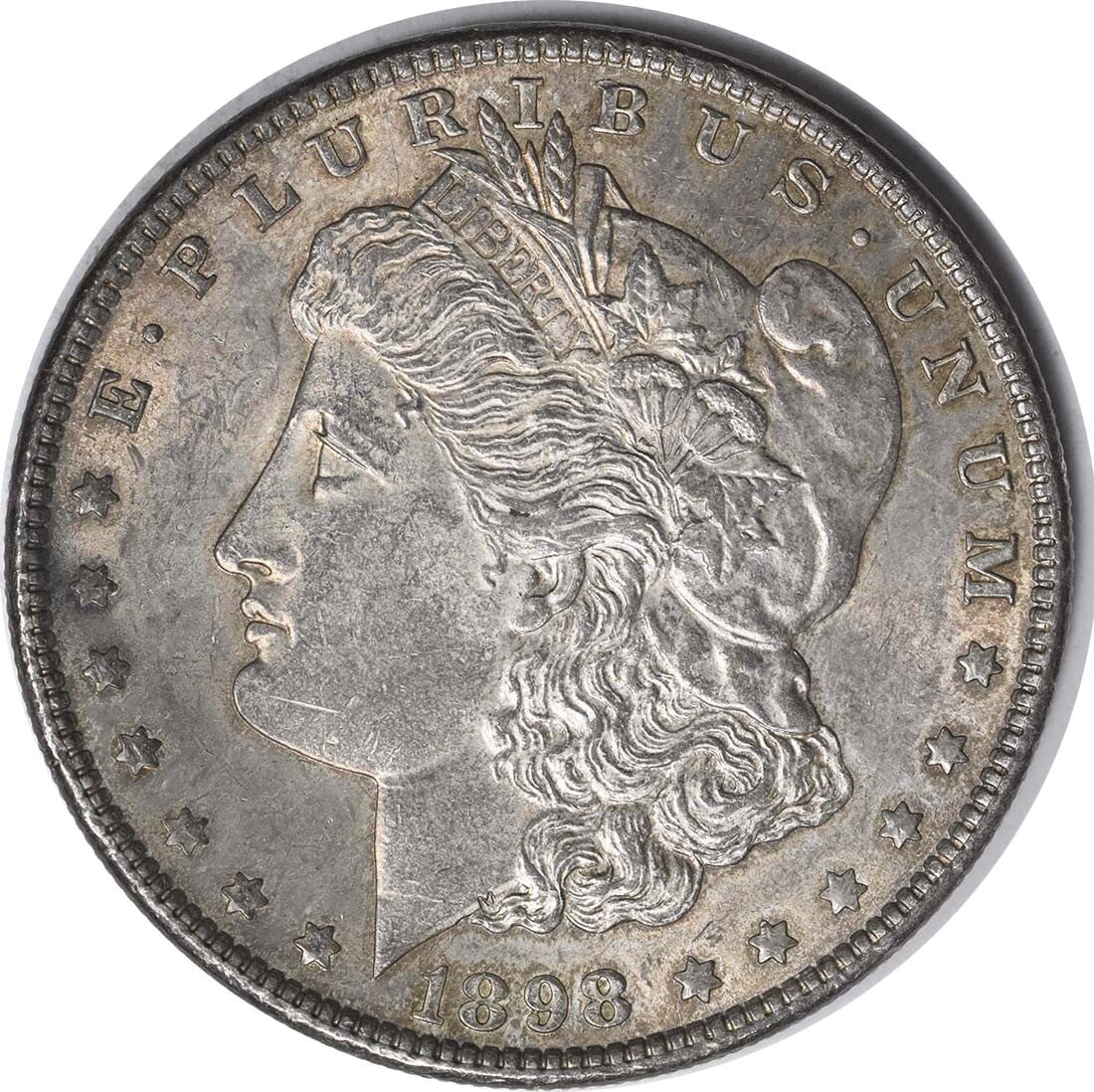 1898 Morgan Silver Dollar Choice BU Uncertified Silver Coin (1 of 2)