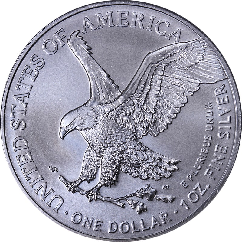 PCGS MS70 2022 $1 Silver Eagle Uncirculated Coin Magnum Opus Label (1 of 4)