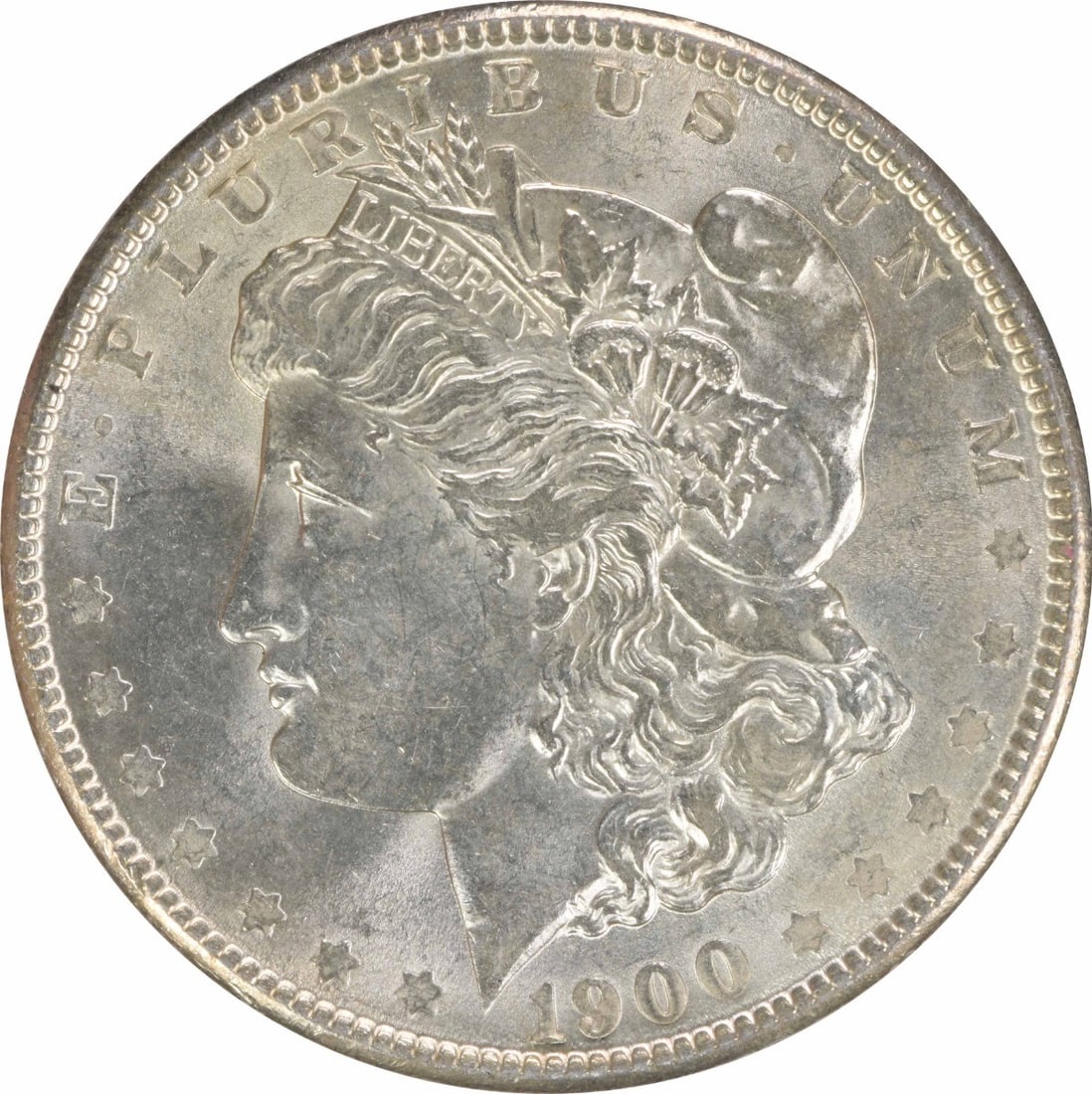 1900 Morgan Silver Dollar Choice BU Uncertified Silver Coin (1 of 2)