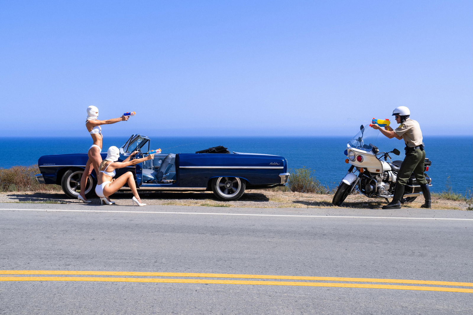 Brendan North Malibu's Most Wanted Pt. 2 Photography Limited Edition 16 x 24: Brendan North Malibu's Most Wanted Pt. 2 Photography Limited Edition 16 x 24 "Malibu's Most Wanted Pt. 2" is a striking photographic artwork by renowned fine art photographer Brendan North. Captured i