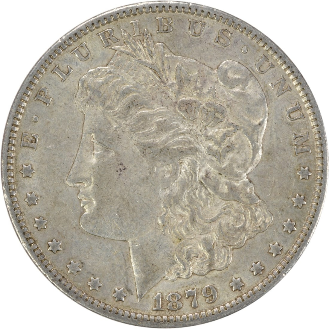 1879-O Morgan Silver Dollar AU Uncertified 90% Silver Coin (1 of 2)