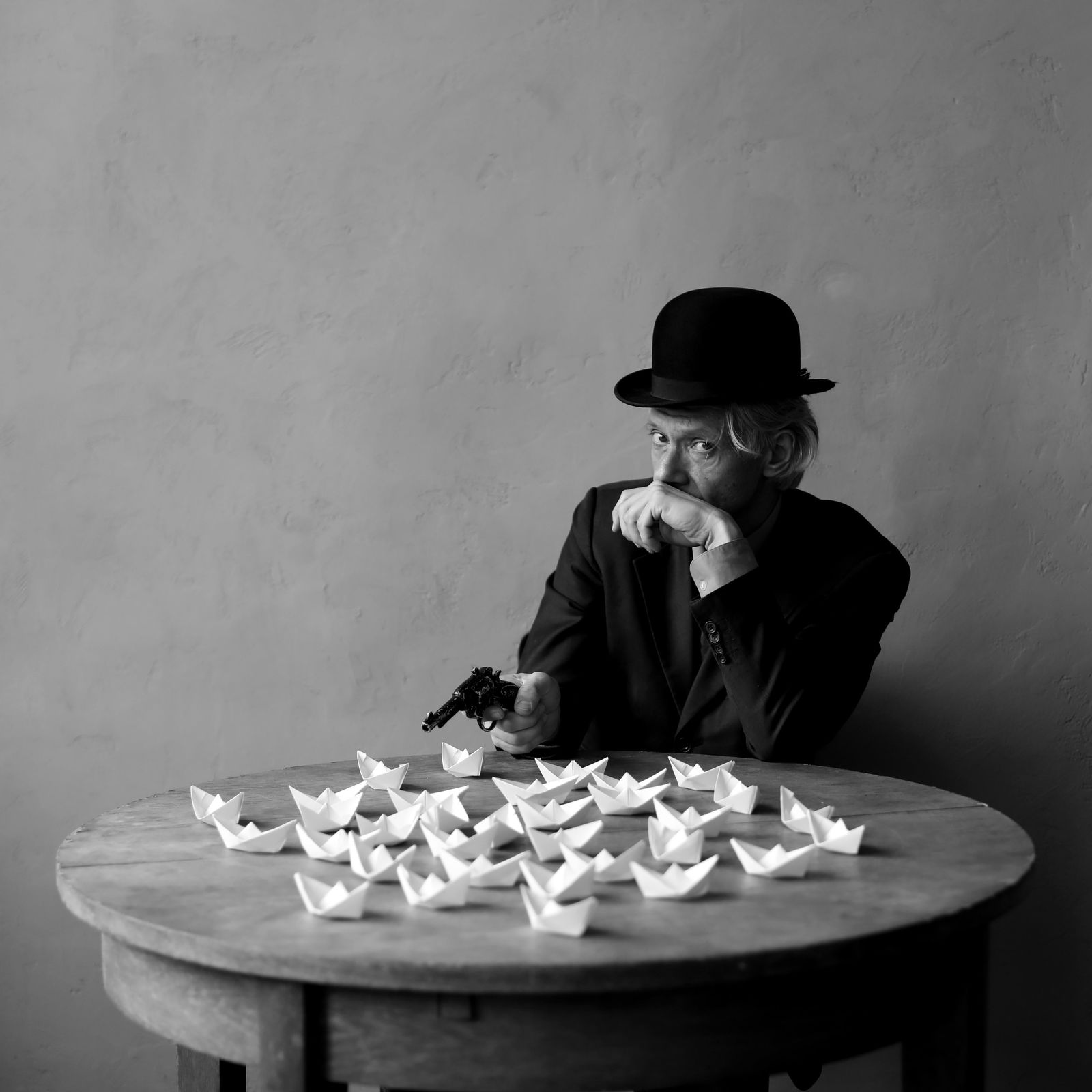 Olha Stepanian Love Black & White Photography 31 x 31 Edition 1 of 7: Olha Stepanian Love Black & White Photography 31 x 31 Edition 1 of 7 This stunning piece titled "Love" showcases black and white photography by artist Olha Stepanian. Created in 2020, this artwork is