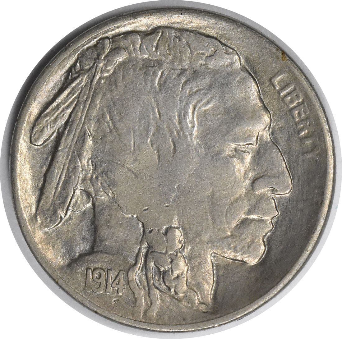 1914-S Buffalo Nickel RPM1 Uncertified Brilliant Uncirculated (1 of 2)