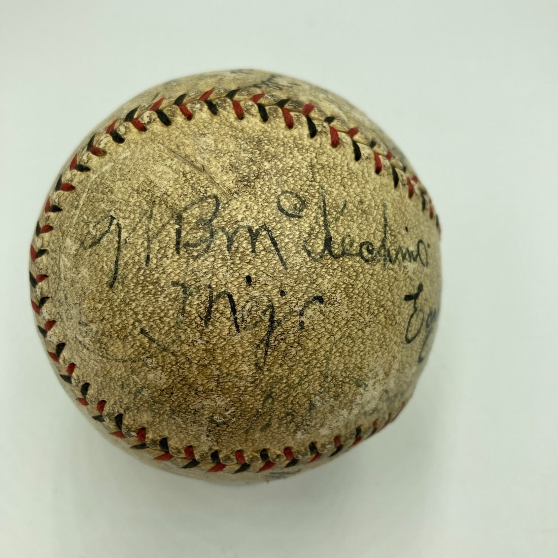 1930 Boston Braves Team Signed Baseball JSA Authenticated McKechnie Sisler Maranville (1 of 12)