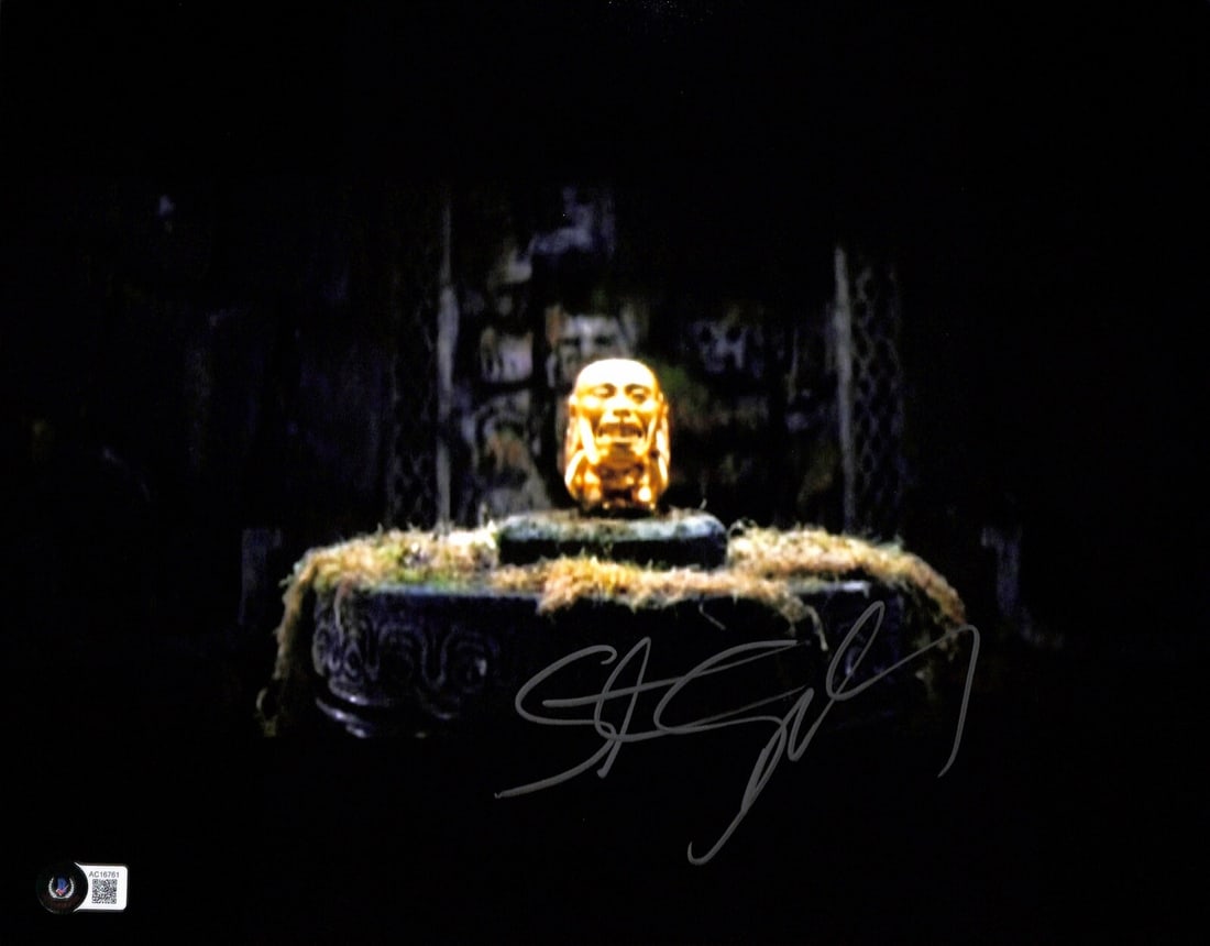 11x14 Color Photo Signed by Steven Spielberg With Beckett Auto Grade 10: 11x14 Color Photo Signed by Steven Spielberg With Beckett Auto Grade 10 This is an original 11x14 color photograph signed by Steven Spielberg in silver permanent marker. The autograph was obtained in