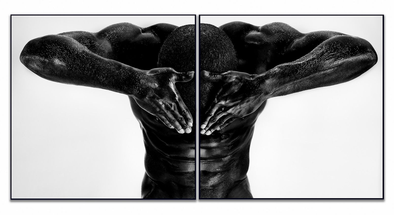 Giuliano Bekor Sculpt S5 Diptych Photography Limited Edition of 10: Giuliano Bekor Sculpt S5 Diptych Photography Limited Edition of 10 Presenting the "Sculpt - S5 Diptych" Photography by Giuliano Bekor, a striking piece from the SCULPT series created in 2010. This lim