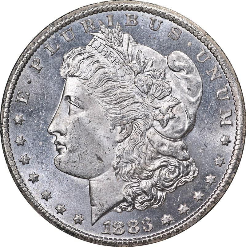 1883-CC NGC MS63 PL Morgan Silver Dollar Blast White (1 of 4)