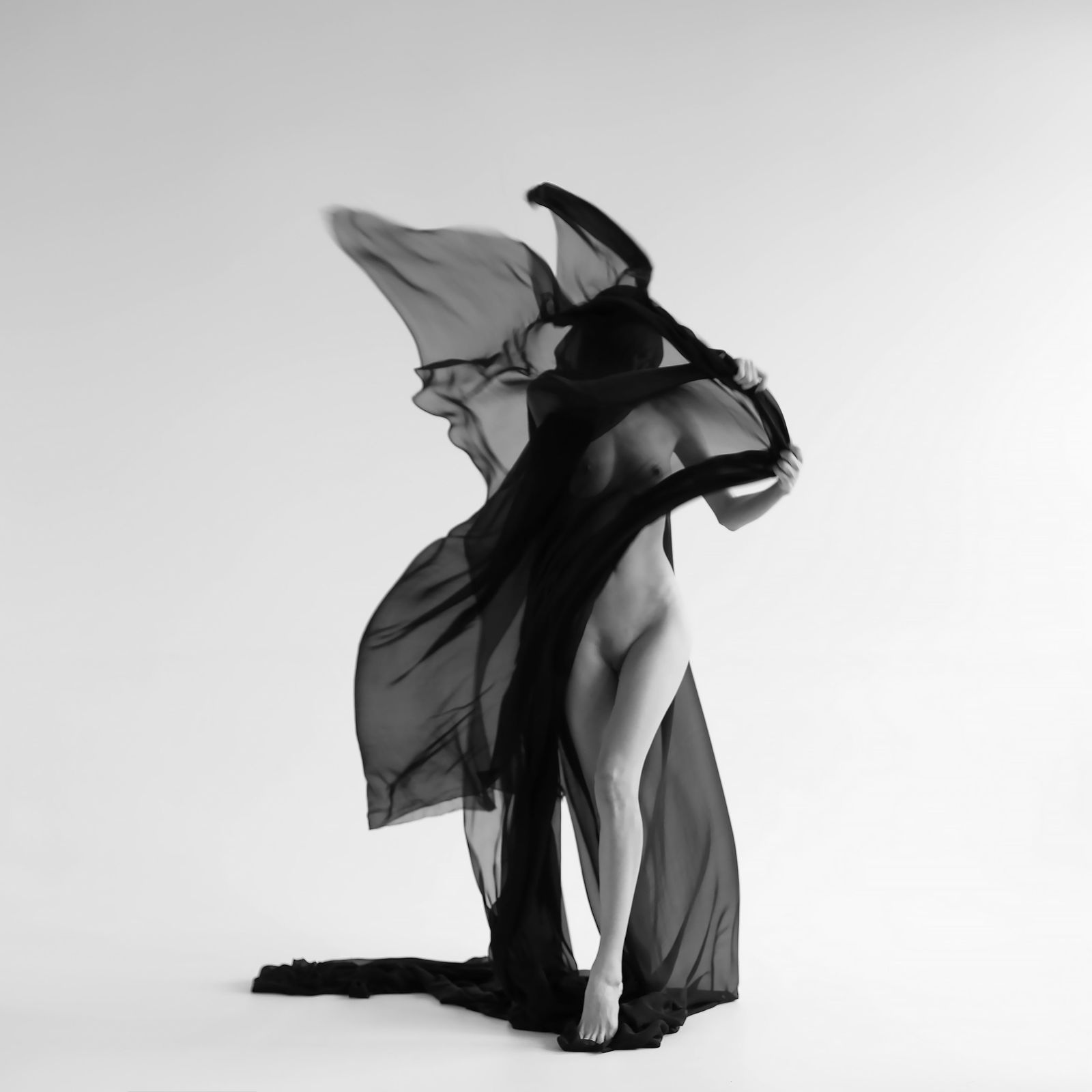 Olha Stepanian signed black and white aerial photo 24x24 edition of 15 with COA: Olha Stepanian signed black and white aerial photo 24x24 edition of 15 with COA "Aerial 4" is a black and white photograph by Olha Stepanian, created in 2022 as part of a limited edition of 15. This c