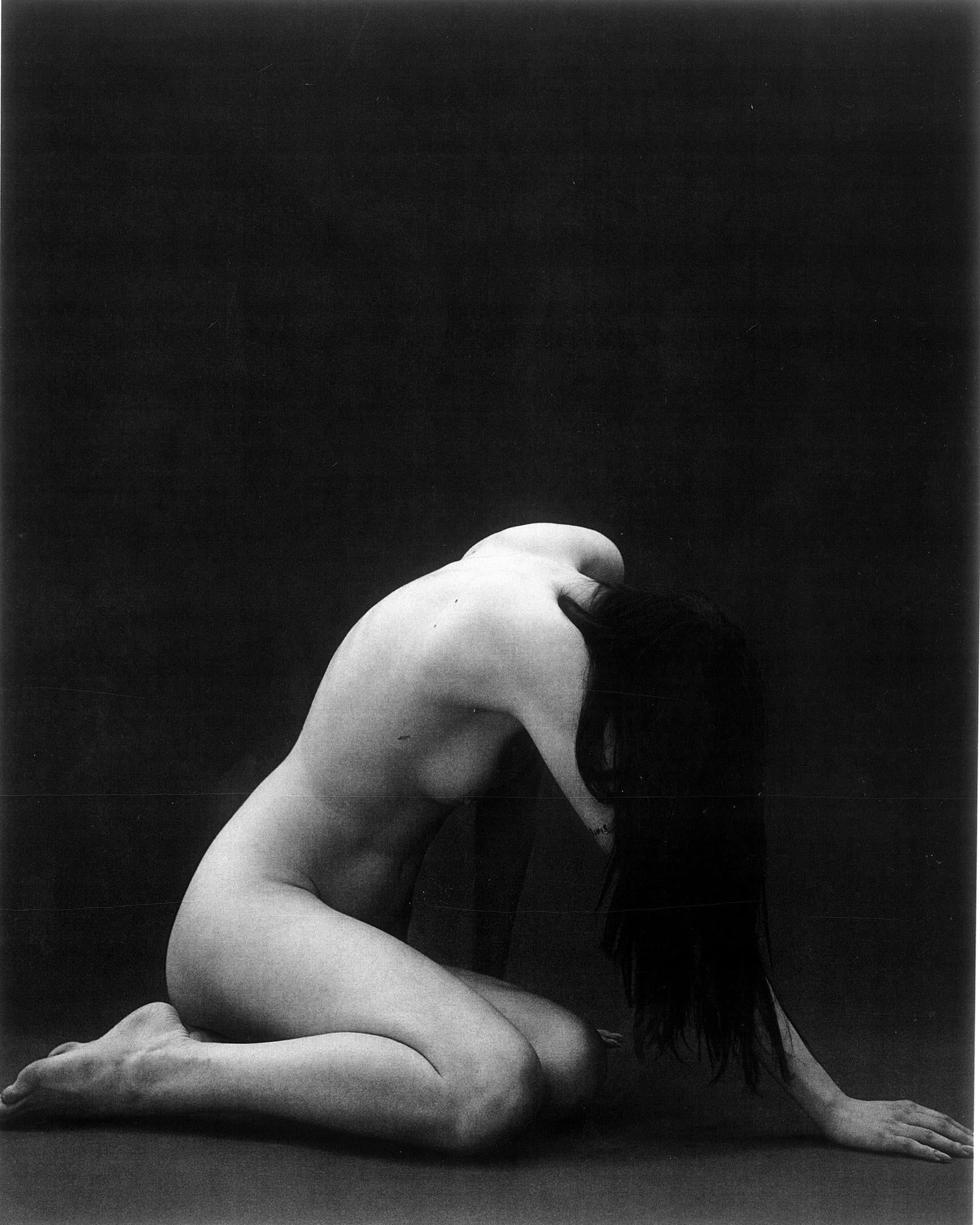 Signed Vulnerable Nude Photograph by Kseniya Vashchenko 29.5 x 24 Edition of 15: Signed Vulnerable Nude Photograph by Kseniya Vashchenko 29.5 x 24 Edition of 15 "Vulnerable" is a contemporary nude photograph by Kseniya Vashchenko, created in 2022. This un-used digital pigment prin