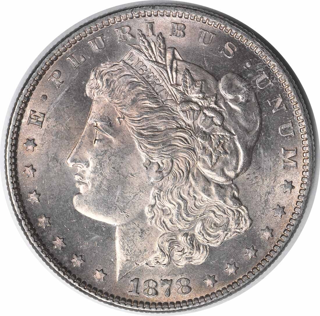 1878 Morgan Silver Dollar Choice BU Uncertified Silver Coin (1 of 2)