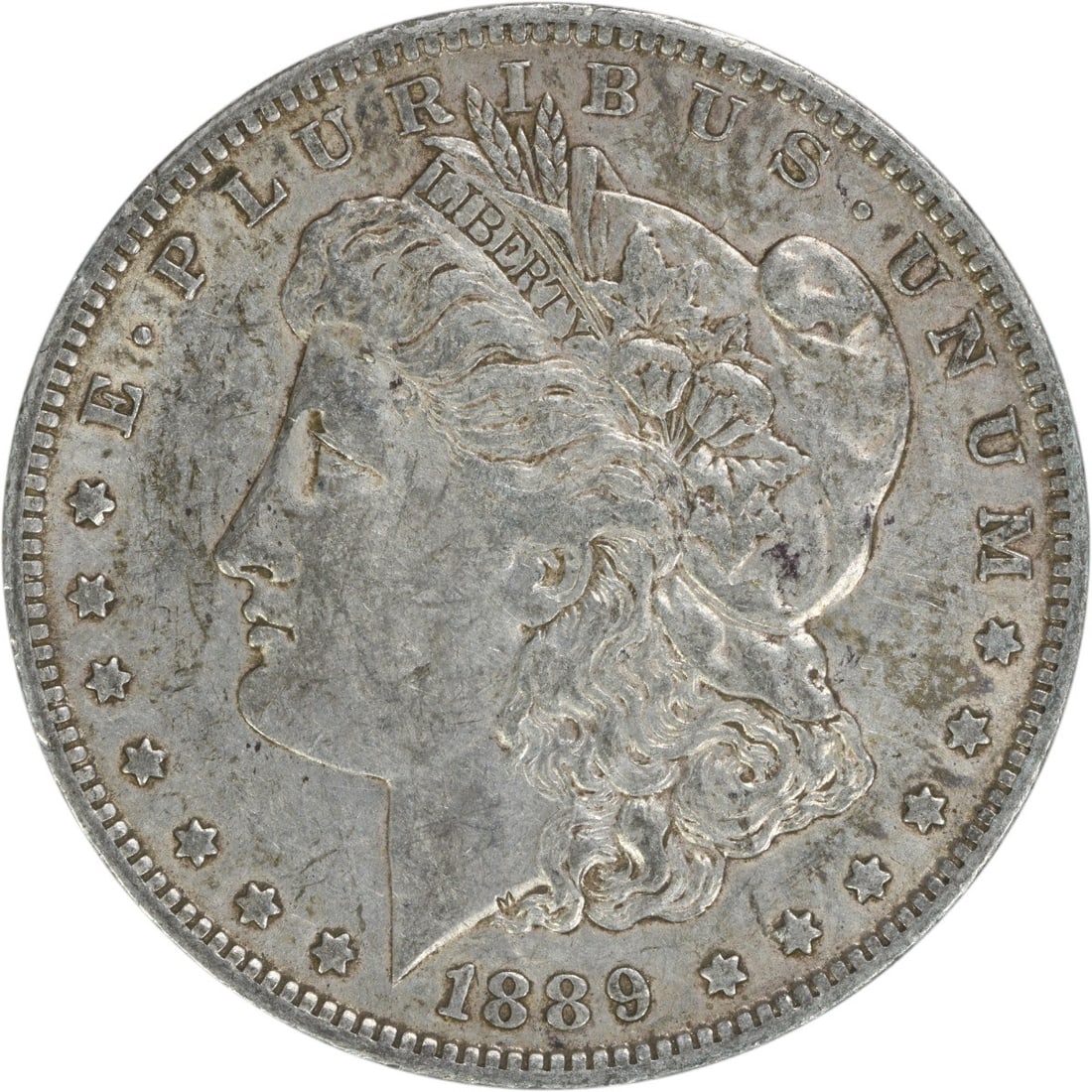 1889-O Morgan Silver Dollar Uncertified 90% Silver Coin (1 of 2)
