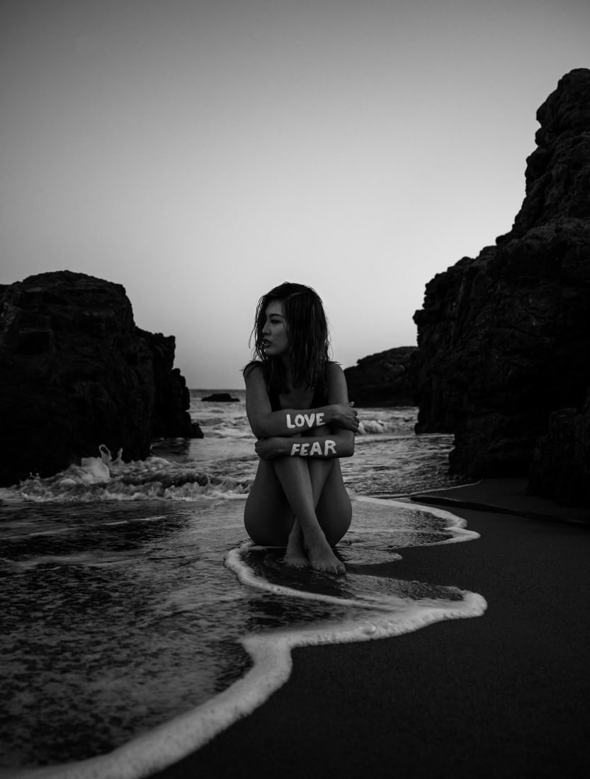 Brendan North Love Over Fear Photography 36 x 27 inch Edition 1 of 7: Brendan North Love Over Fear Photography 36 x 27 inch Edition 1 of 7 "Love Over Fear" is a striking photography piece by renowned fine art photographer Brendan North, measuring 36 x 27 inches. Created