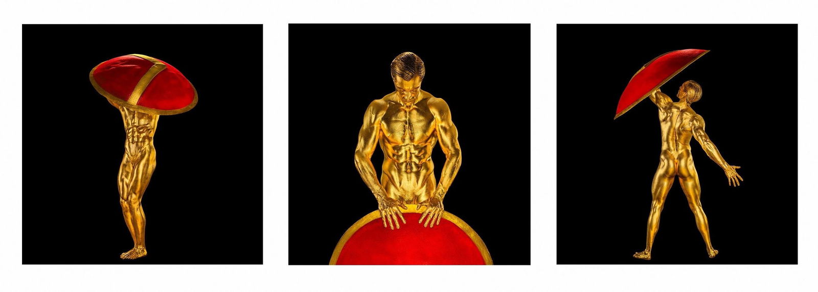 OG10LMR Triptych 2011 Limited Edition Photography by Giuliano Bekor: OG10LMR Triptych 2011 Limited Edition Photography by Giuliano Bekor Experience the captivating artistry of Giuliano Bekor with the "OG10LMR Triptych", a stunning limited edition figurative photography