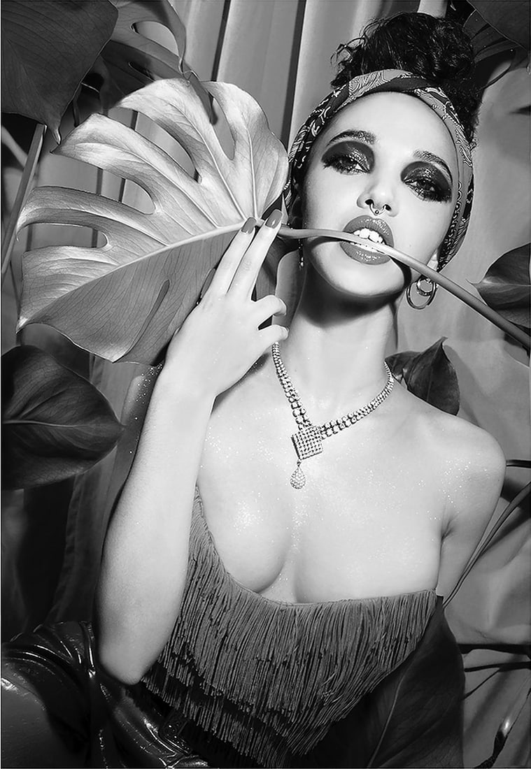 Kate Garner fkaTwigs Photography 40 x 30 Edition of 20: Kate Garner fkaTwigs Photography 40 x 30 Edition of 20 This stunning photography piece, created by renowned artist Kate Garner in 2010, features the captivating figure of "fkaTwigs". The artwork measu