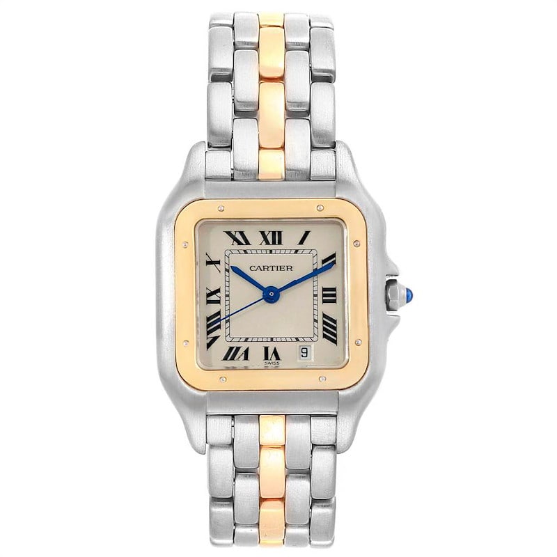 Ladies Panthere Watch with White Roman Dial Five Row Bracelet Ref 183949 (1 of 4)