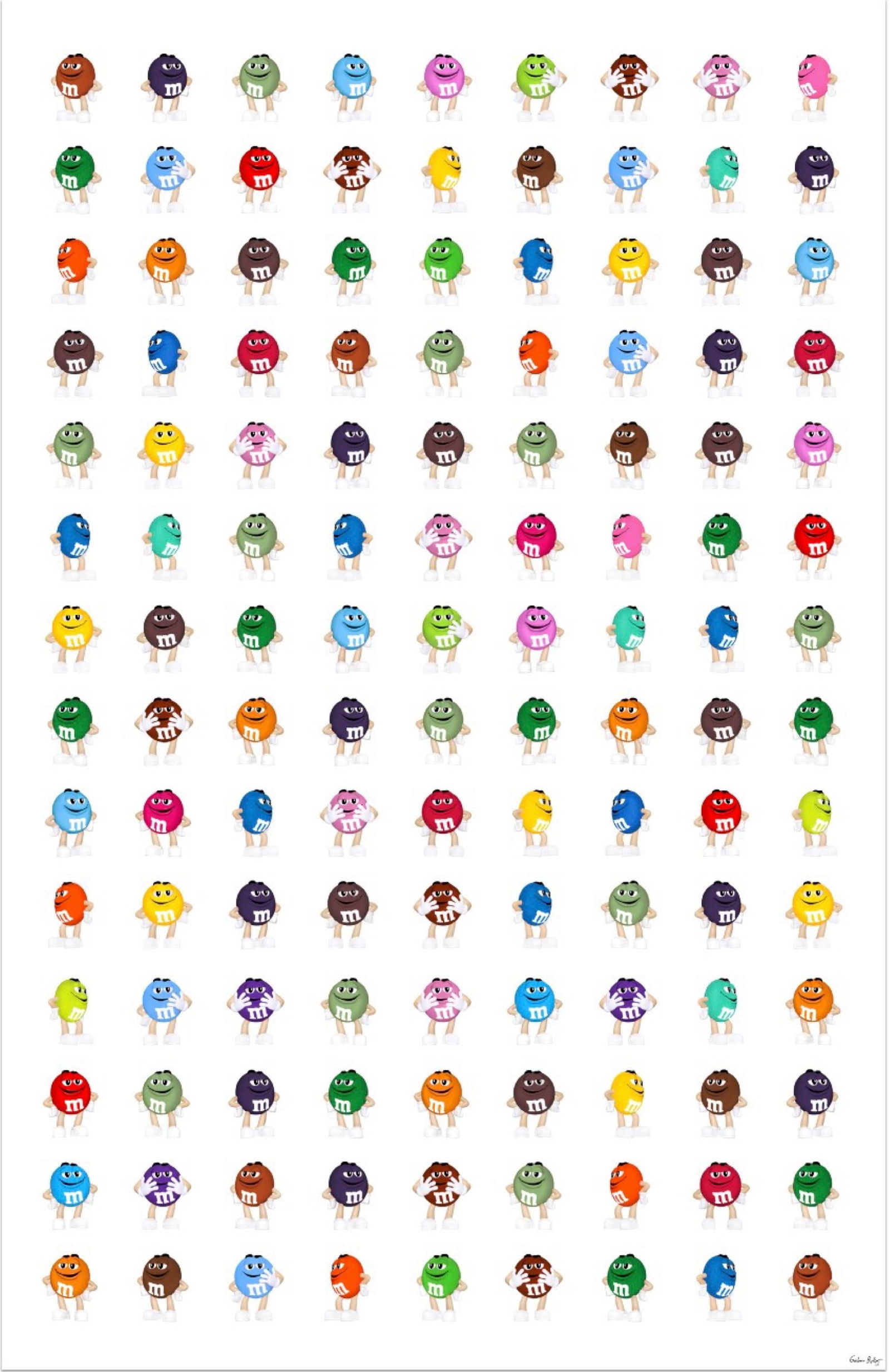 Giuliano Bekor M&M MMDH Pop Art Photography 40x62 Edition 1 of 8: Giuliano Bekor M&M MMDH Pop Art Photography 40x62 Edition 1 of 8 Experience the vibrant allure of "M&M MMDH," a stunning piece of Pop Art Photography by renowned artist Giuliano Bekor. Created in 2022