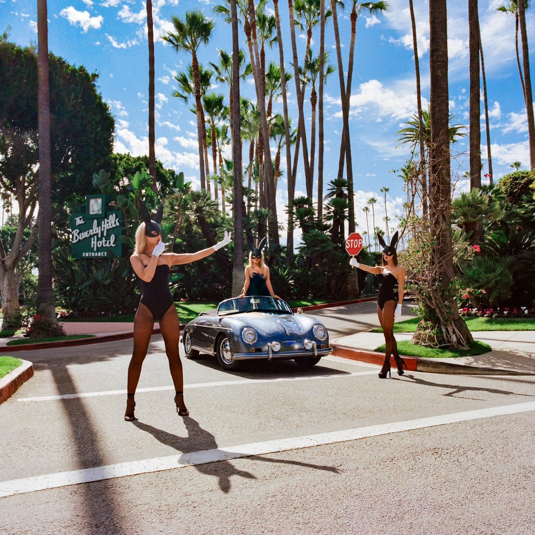 Brendan North Bunny Society Framed Photography 36x36 Edition 2 of 7: Brendan North Bunny Society Framed Photography 36x36 Edition 2 of 7 Presenting a captivating piece titled "Bunny Society" by renowned fine art photographer Brendan North. This framed artwork features