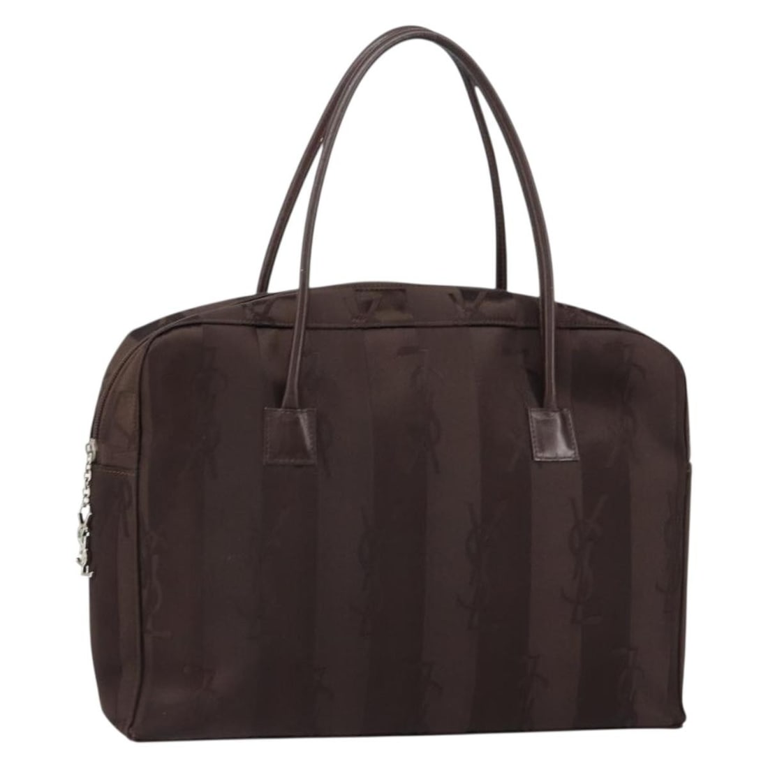 SAINT LAURENT Cassandra Black Nylon Hand Bag Authentic: SAINT LAURENT Cassandra Black Nylon Hand Bag Authentic Elevate your style with the SAINT LAURENT Cassandra Hand Bag, crafted from durable black nylon. This chic hand bag features a spacious interior,