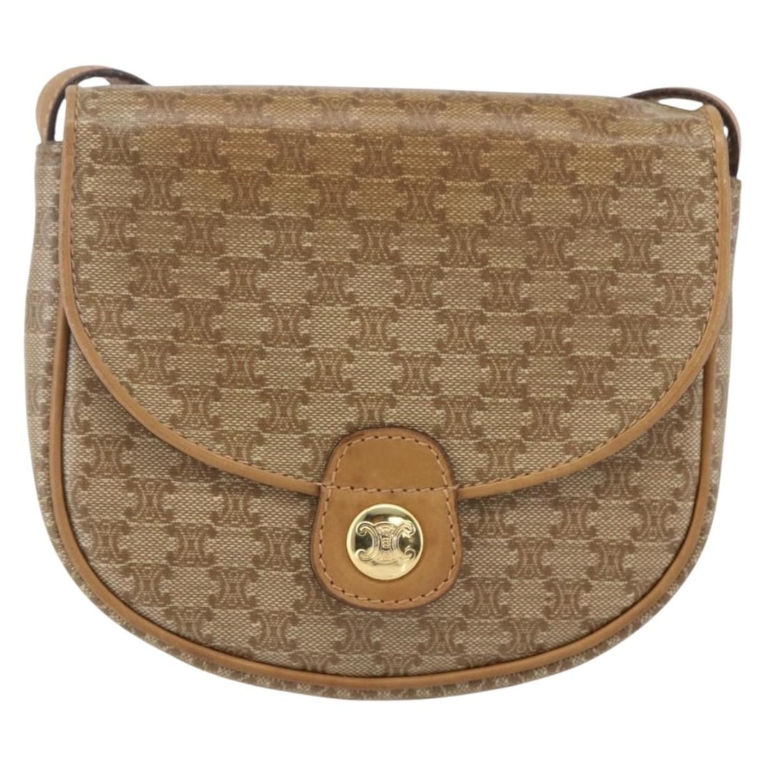 Celine Macadam PVC Beige Vintage Shoulder Bag Italy 15cm: Celine Macadam PVC Beige Vintage Shoulder Bag Italy 15cm This Celine Vintage Macadam Shoulder Bag features a beige PVC exterior with the signature Macadam pattern. Designed for women, it offers a clas