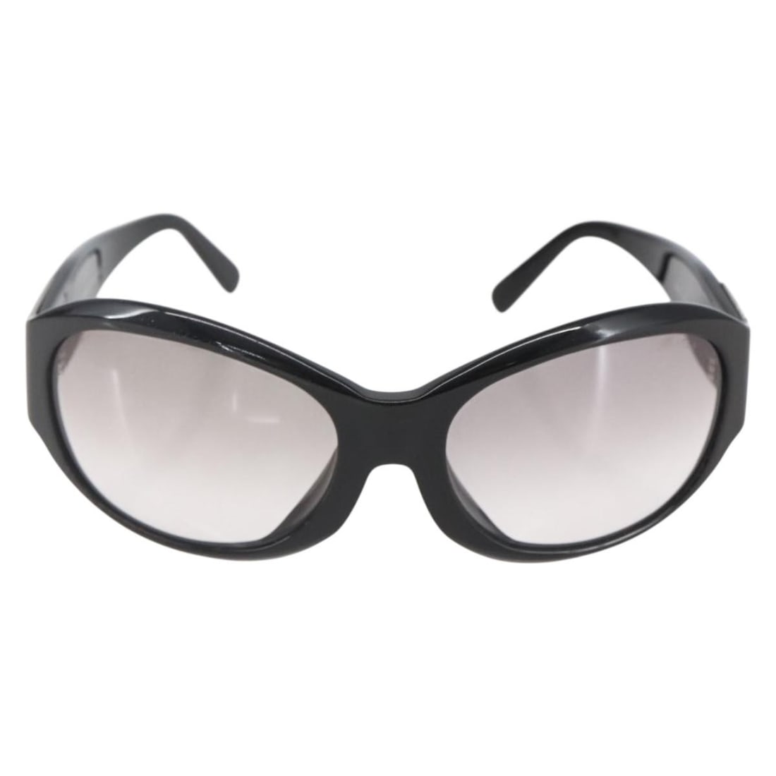 Black Plastic Sunglasses Featuring Chanel CC Logo (1 of 10)