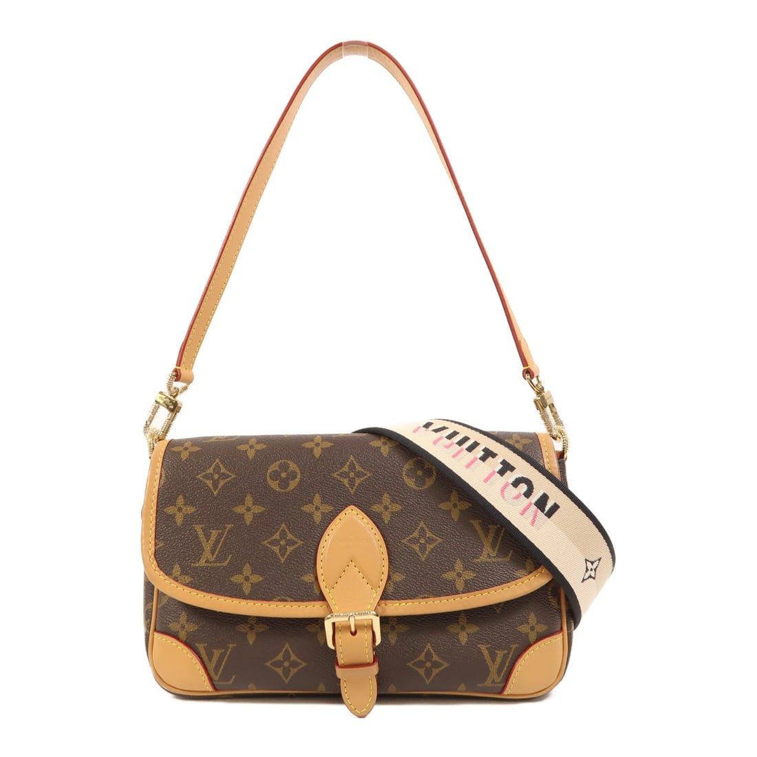 Louis Vuitton Diane Monogram Canvas Two-Way Shoulder Bag M45985 Brown (1 of 18)