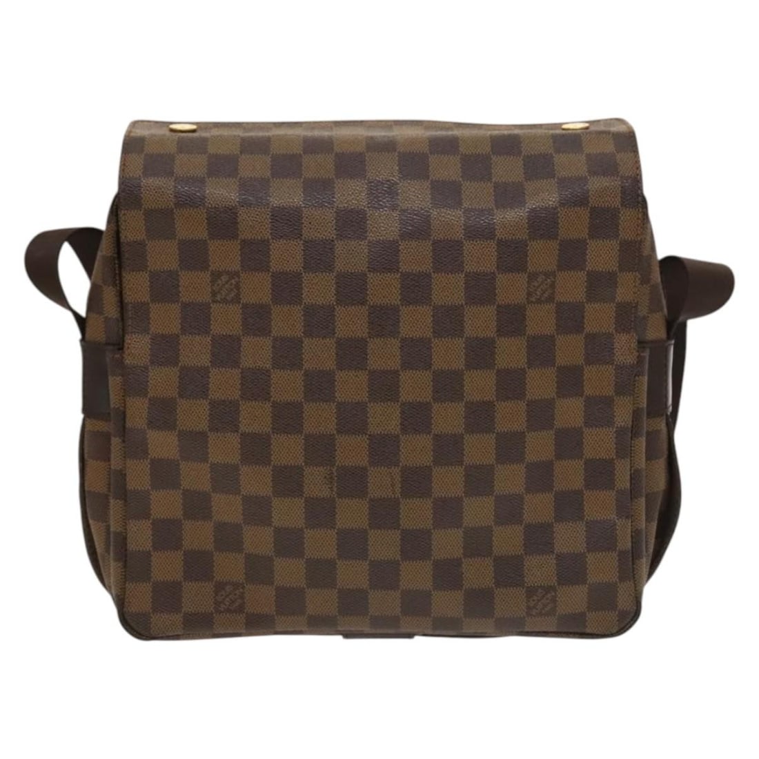 Louis Vuitton Damier Canvas Naviglio Brown Shoulder Bag: Louis Vuitton Damier Canvas Naviglio Brown Shoulder Bag The Louis Vuitton Naviglio handbag in Damier canvas offers a stylish and functional design suitable for both men and women. It features a brown