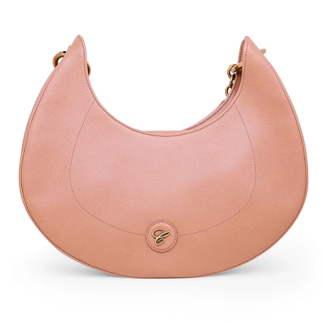 Chopard Happy Sport Caramel Grained Leather Hobo Bag 95000-1209: Chopard Happy Sport Caramel Grained Leather Hobo Bag 95000-1209 Introducing the exquisite Chopard Happy Sport Hobo Bag, crafted from luxurious caramel grained leather. This stylish handbag features a