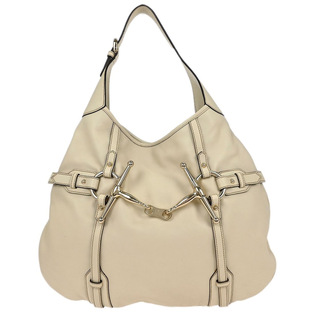 Gucci Off-white Leather Tote Handbag 85th Anniversary 162859 493492 (1 of 10)