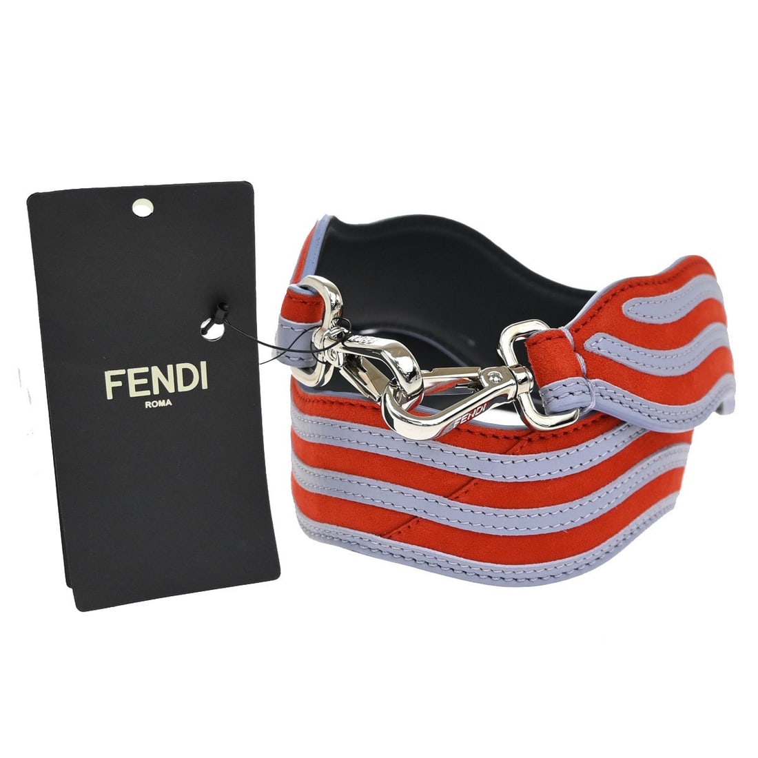 Leather Multicolor Shoulder Strap by Fendi 2.5cm x 80cm: Leather Multicolor Shoulder Strap by Fendi 2.5cm x 80cm This Fendi Strap You shoulder strap is crafted from multicolour leather designed for female use. It features an 80 cm length with a width of 2.5