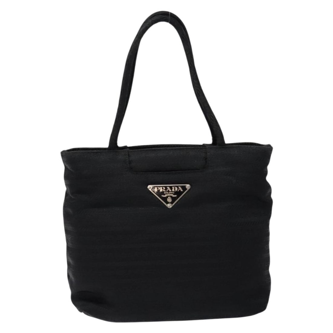 Prada Tessuto Black Nylon Vintage Zip Shoulder Bag 19cm (1 of 18)