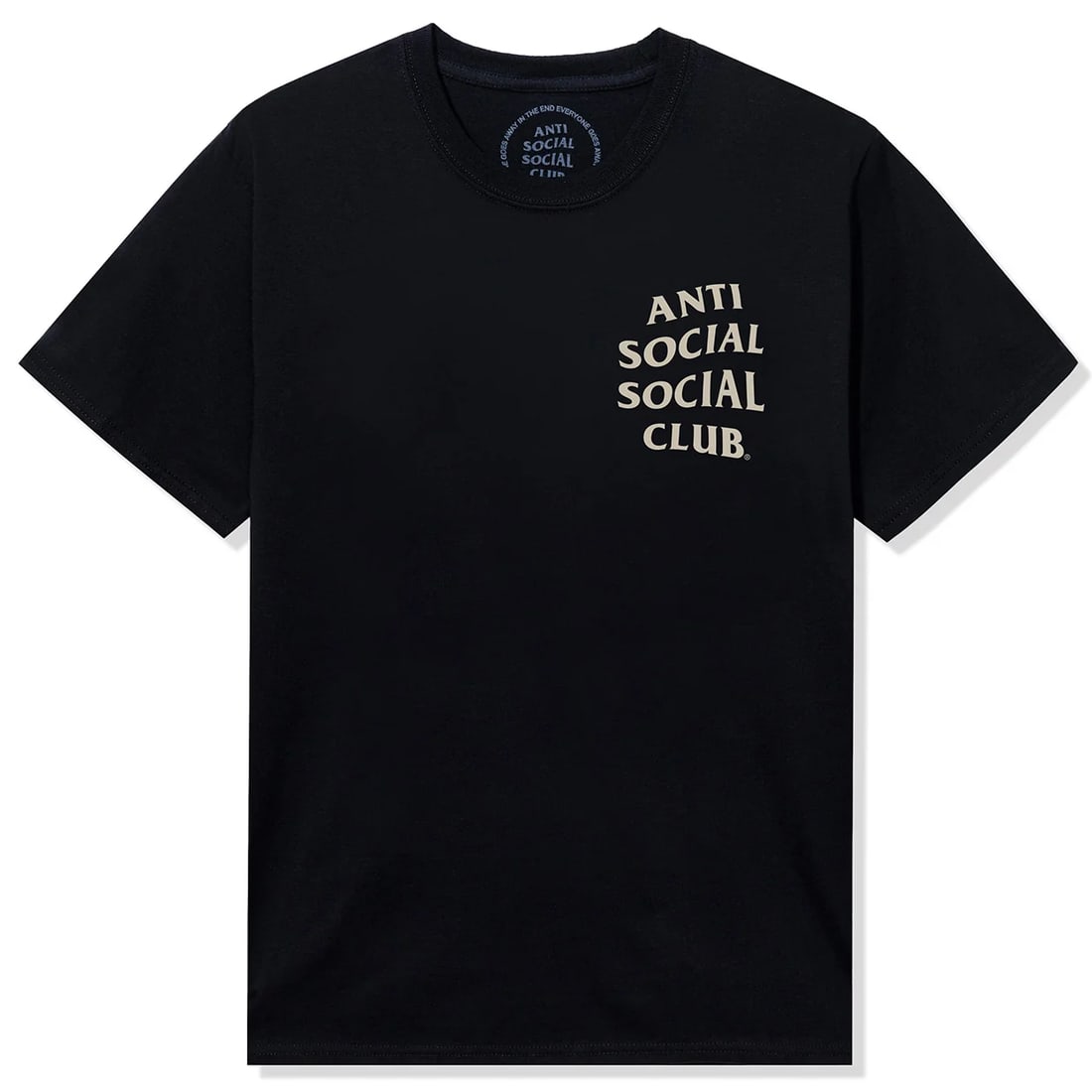 Seasonal Mind Games Black T-Shirt by Anti Social Social Club: Seasonal Mind Games Black T-Shirt by Anti Social Social Club This Anti Social Social Club Seasonal Mind Games Black Tee features a premium cotton construction for comfortable everyday wear. The black