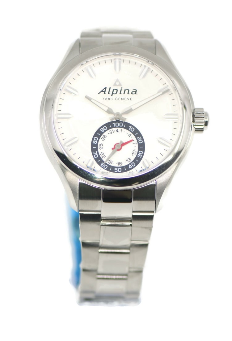 Alpina Horological Smart Stainless Steel Watch AL285 Authentic Boxed (1 of 3)